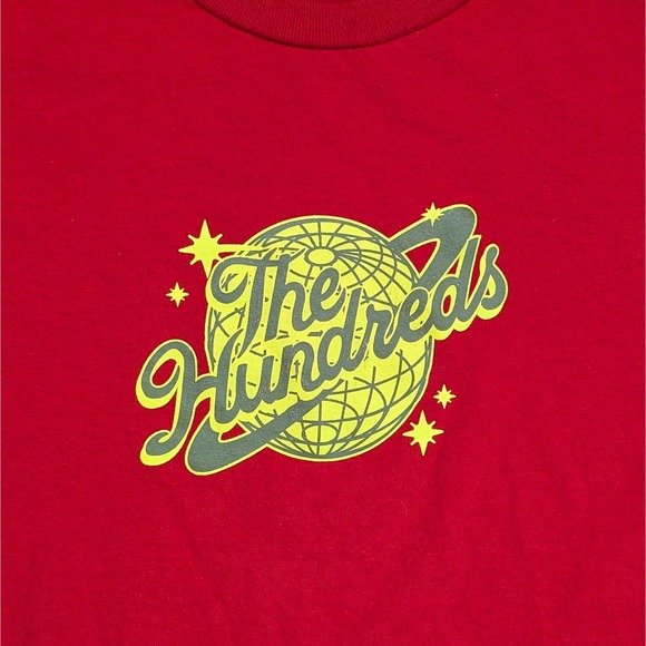The Hundreds Adam Bomb‎ Graphic T Shirt Red Mens Size Large 21.5x27 - Picture 3 of 7